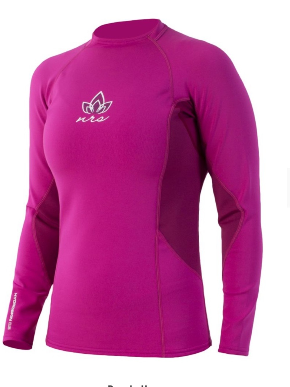 Pink NRS Hydroskin Long Sleeve Shirt, size XS